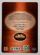 Load image into Gallery viewer, Michael Skupin Autographed Survivor: Australian Outback Trading Card (Upper Deck)
