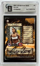 Load image into Gallery viewer, Alicia Calaway Autographed Survivor: Australian Outback Trading Card (Upper Deck)
