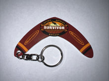 Load image into Gallery viewer, Survivor: The Australian Outback (Season 2) Boomerang “Bud Light” Keychain
