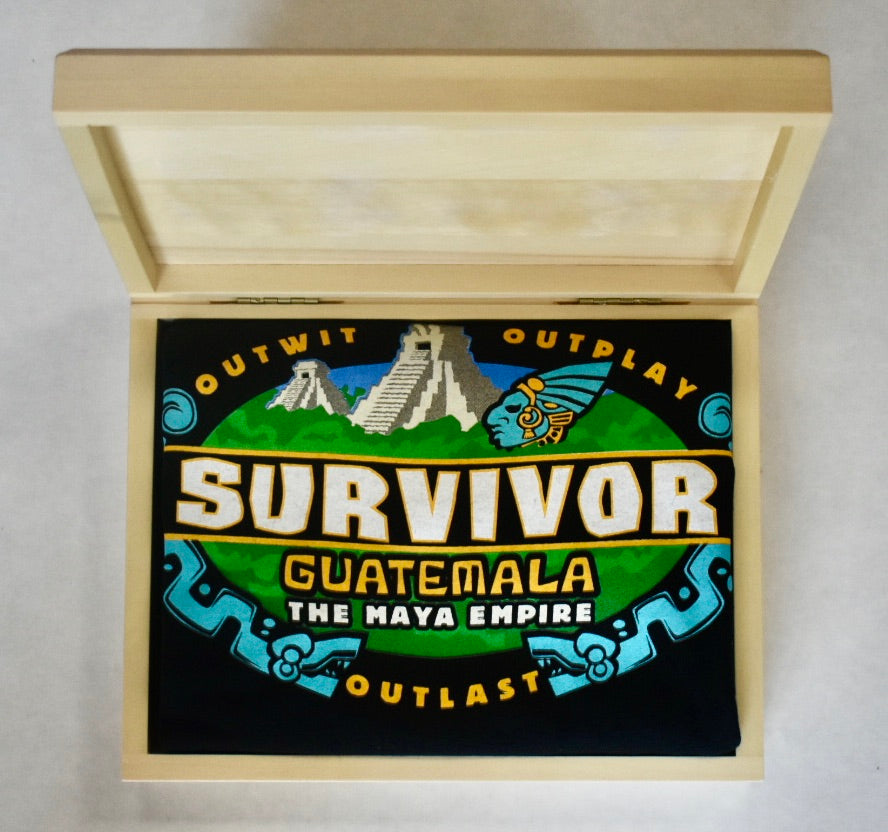 Survivor: Guatemala Treasure Box with Black T-shirt