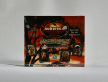 Load image into Gallery viewer, Survivor: The Australian Outback Trading Card Game Booster Pack Box Upper Deck 
