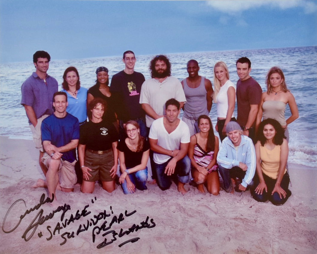 Survivor: Pearl Islands Andrew Savage Autographed 8x10 Photo