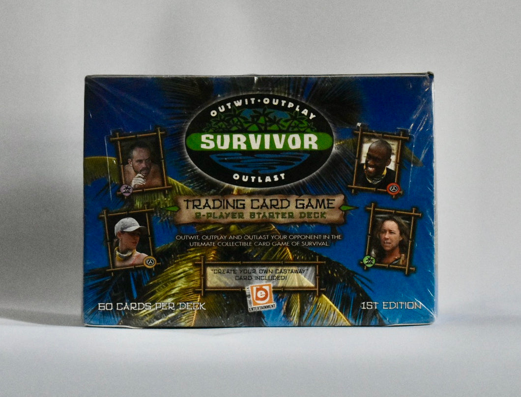 Survivor: Borneo Trading Card Game Stater Deck Box Upper Deck 