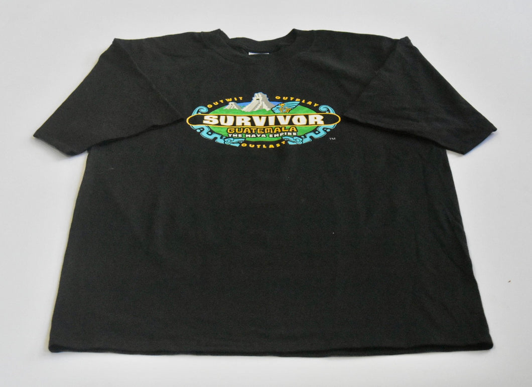 Survivor: Guatemala T-shirt Black L
