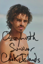 Load image into Gallery viewer, Survivor: Cook Islands Ozzy Lusth Autographed 4x6 Photo
