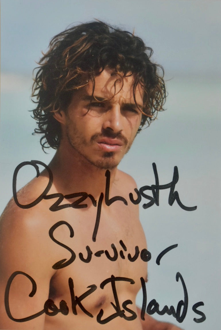 Survivor: Cook Islands Ozzy Lusth Autographed 4x6 Photo